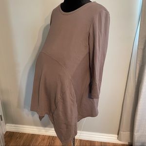 Maternity top Taupe Mauve